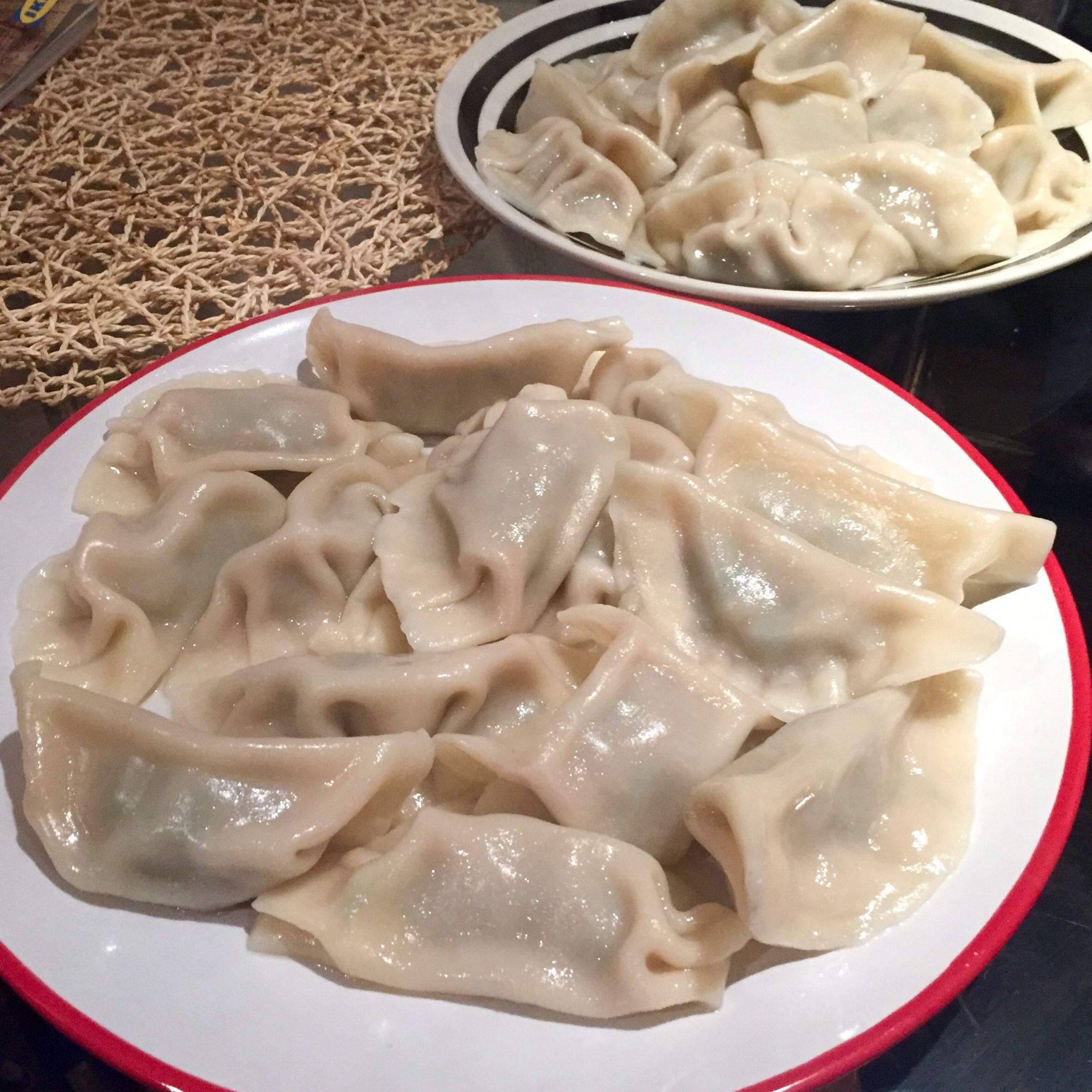 韭菜馅饺子