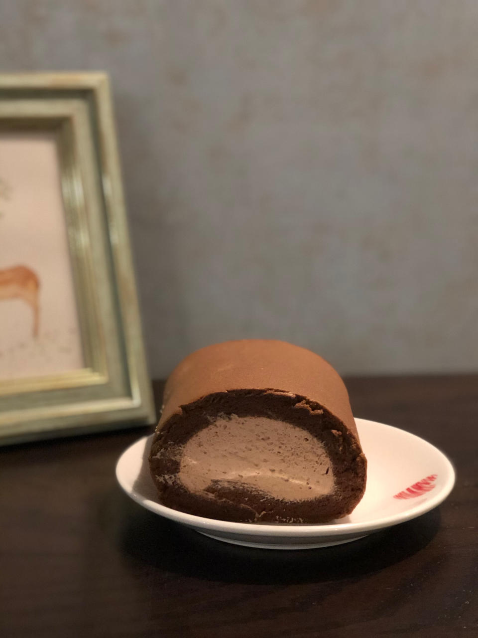 巧克力奶油蛋糕卷
