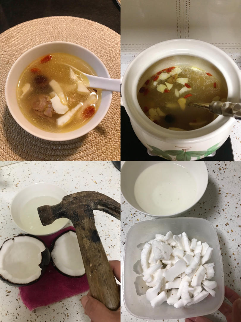 清甜椰子鸡汤