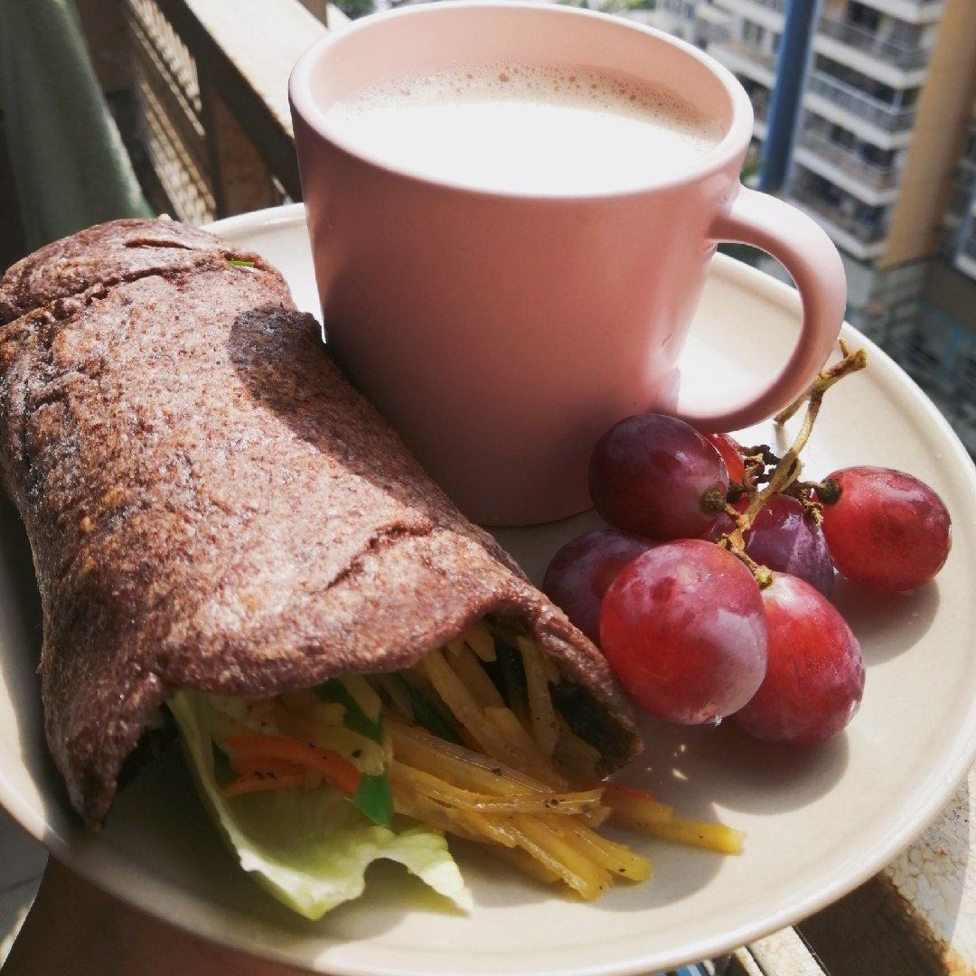 产后减脂餐—全麦卷饼