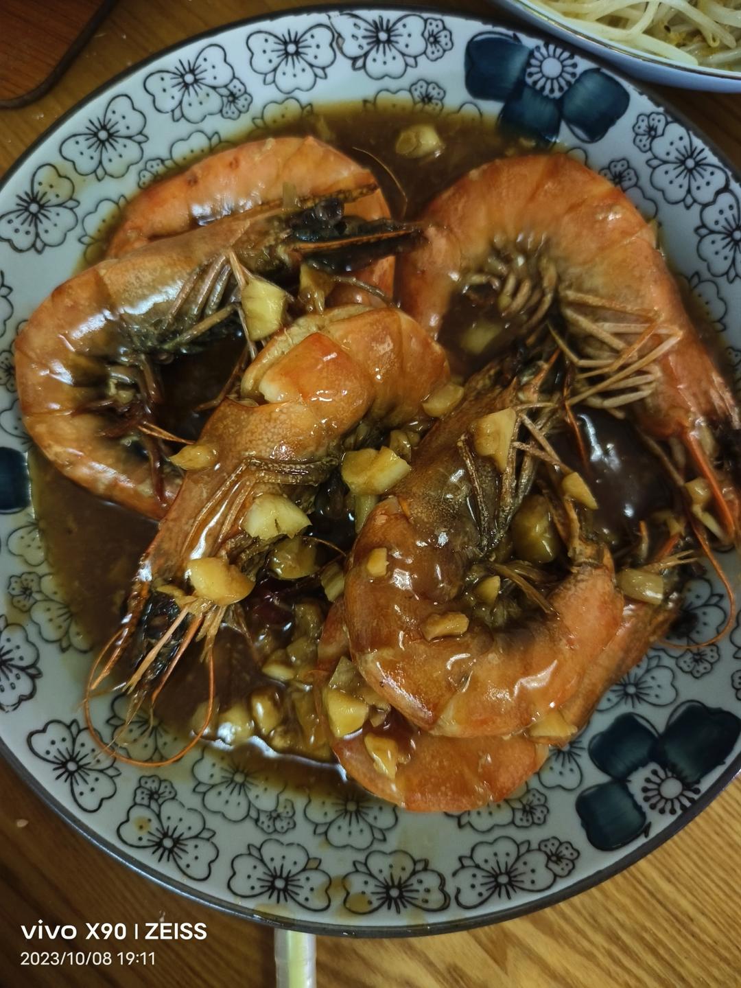 十分钟做好吃的红烧大虾