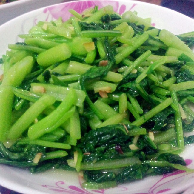 炝炒菜心