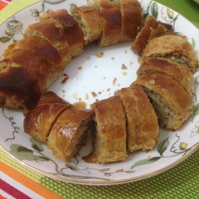 王小青1做的酥皮肉卷