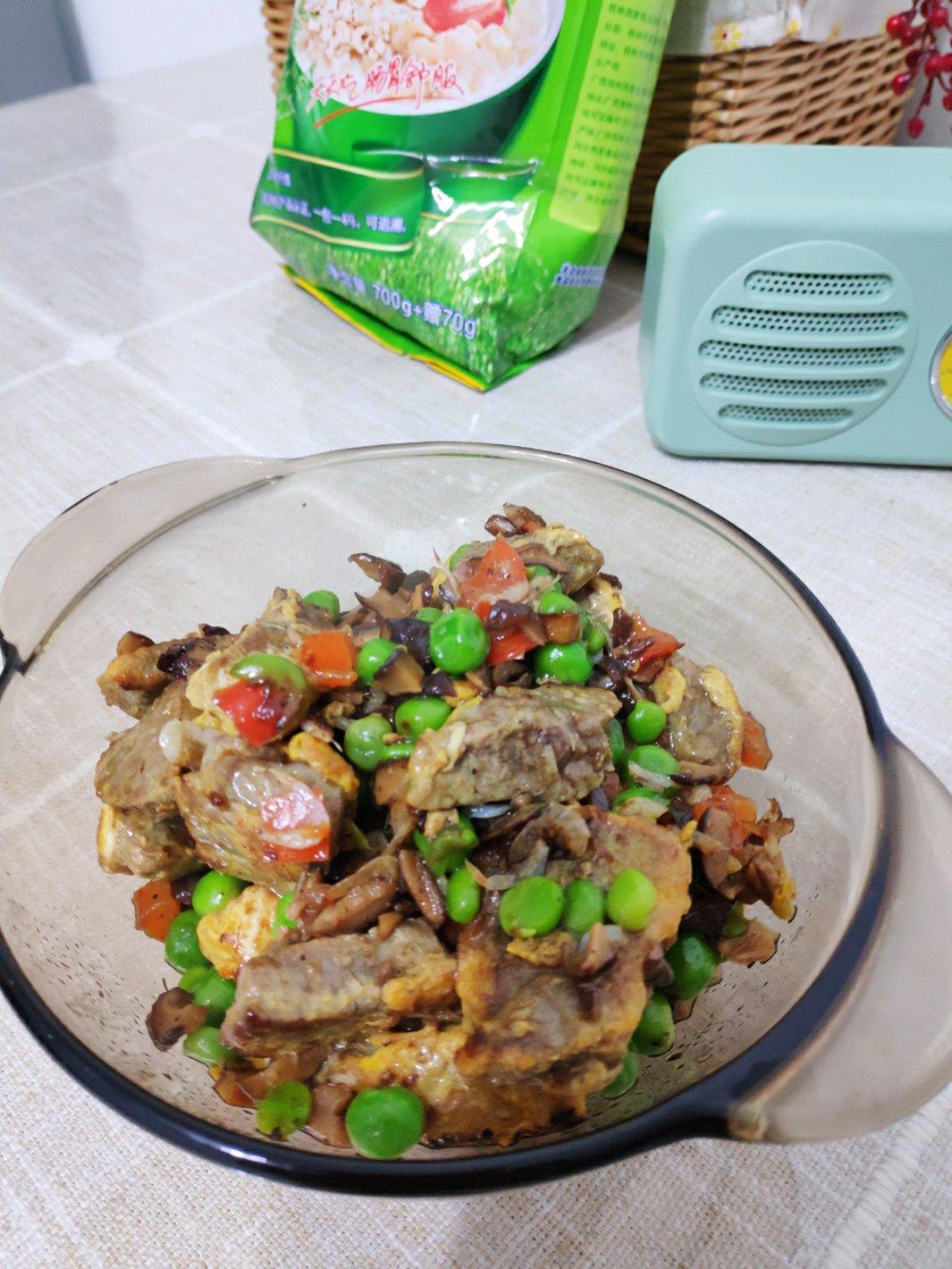 彩椒炒牛排（备孕菜谱）