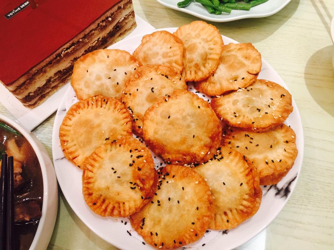 阿云吃货做的温州特色小吃灯盏糕