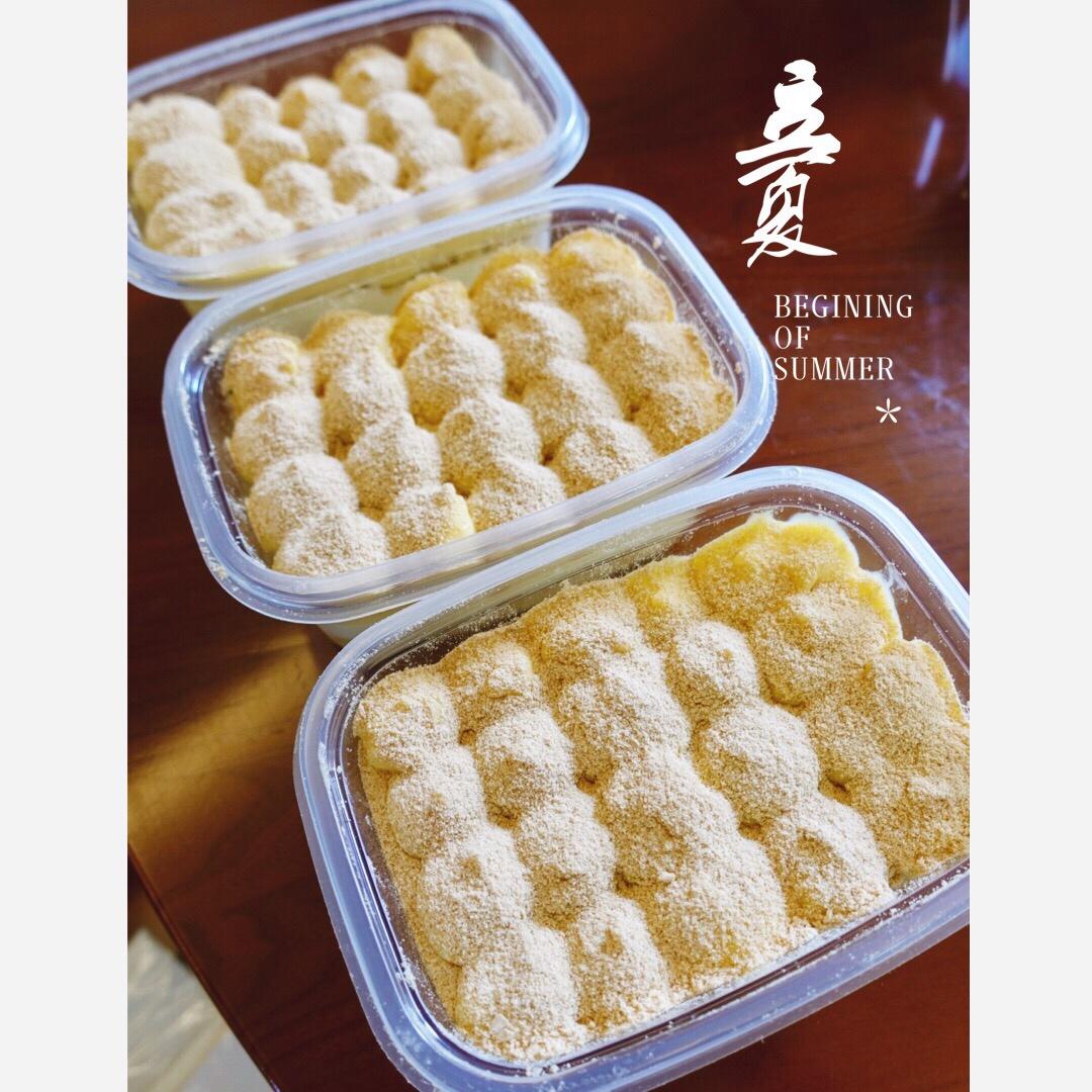 日式豆乳盒子蛋糕