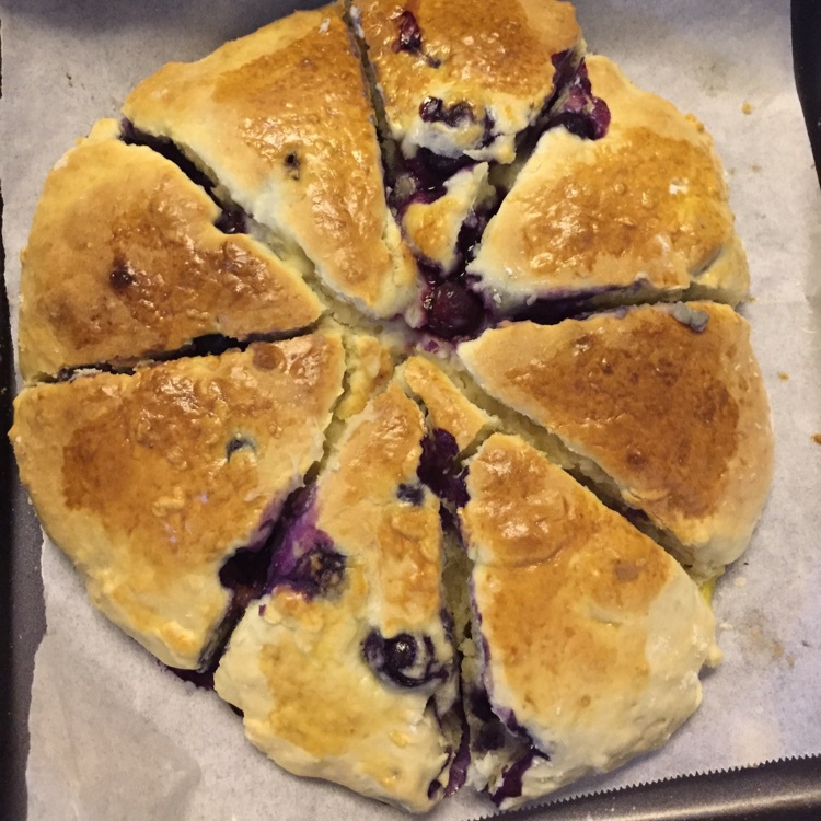蓝莓司康 Blueberry Scone