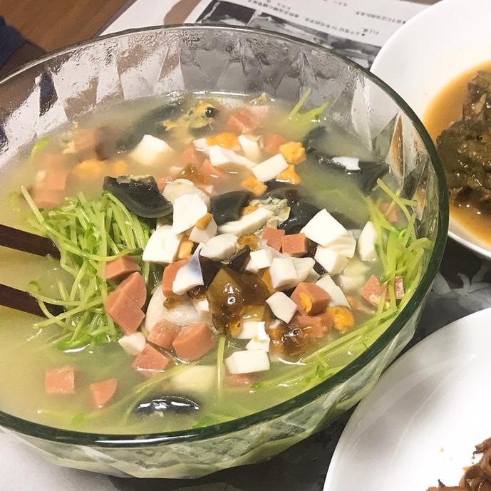 上汤豆苗