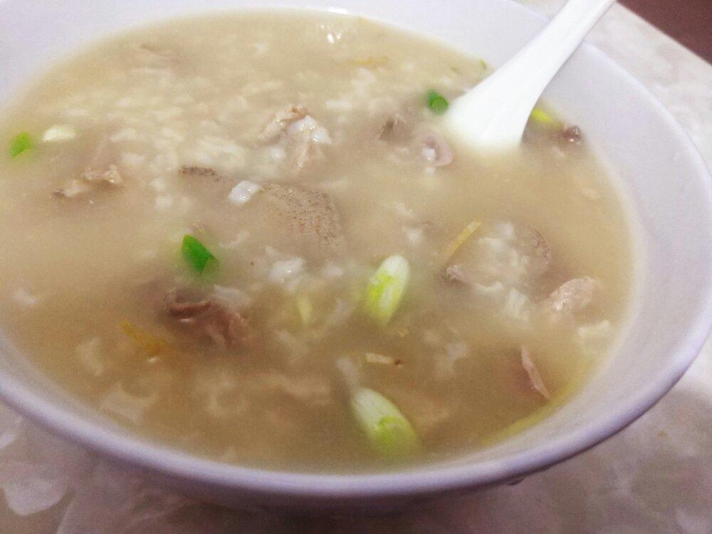 生滚猪肝瘦肉粥