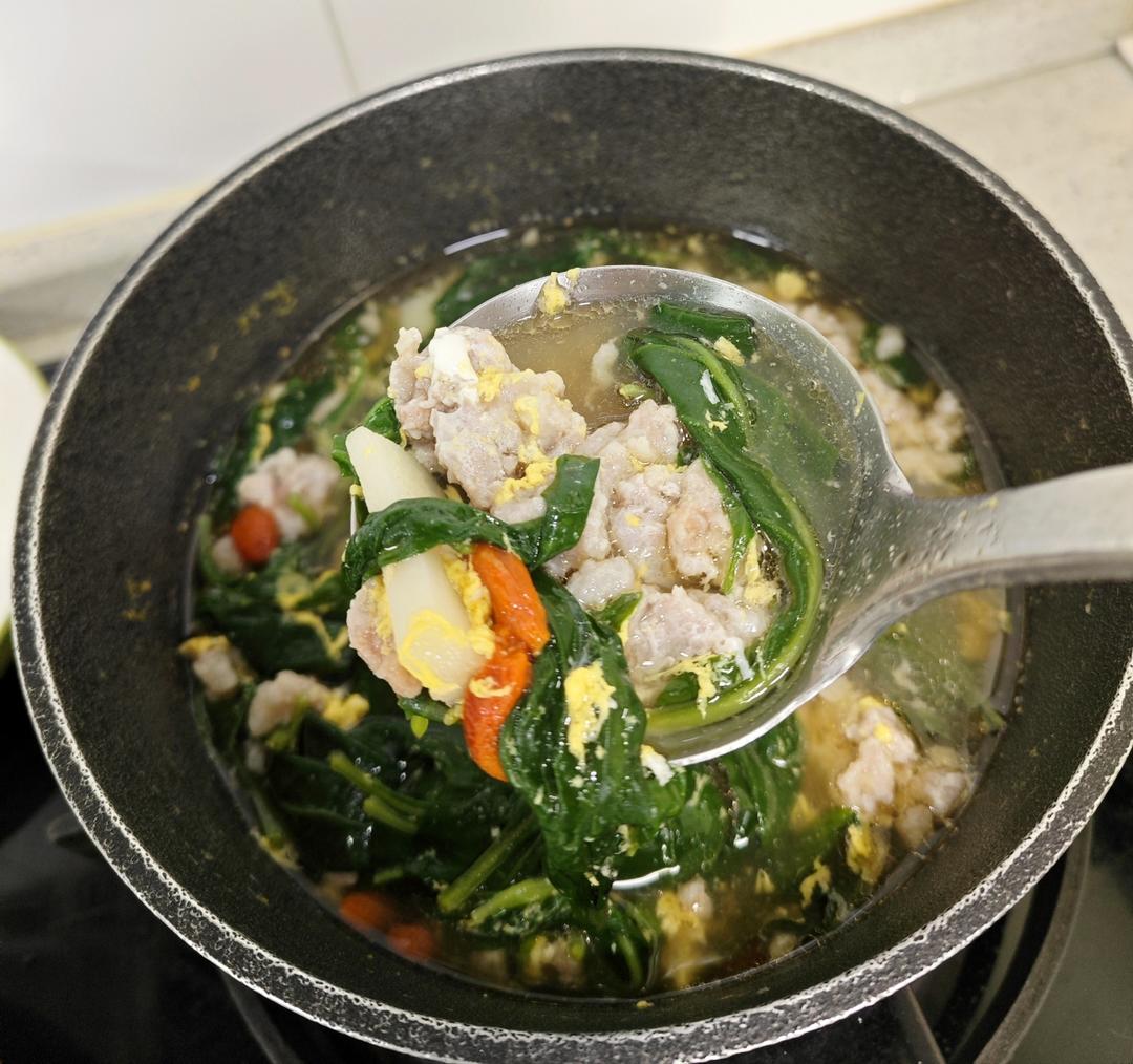 枸杞叶•瘦肉汤