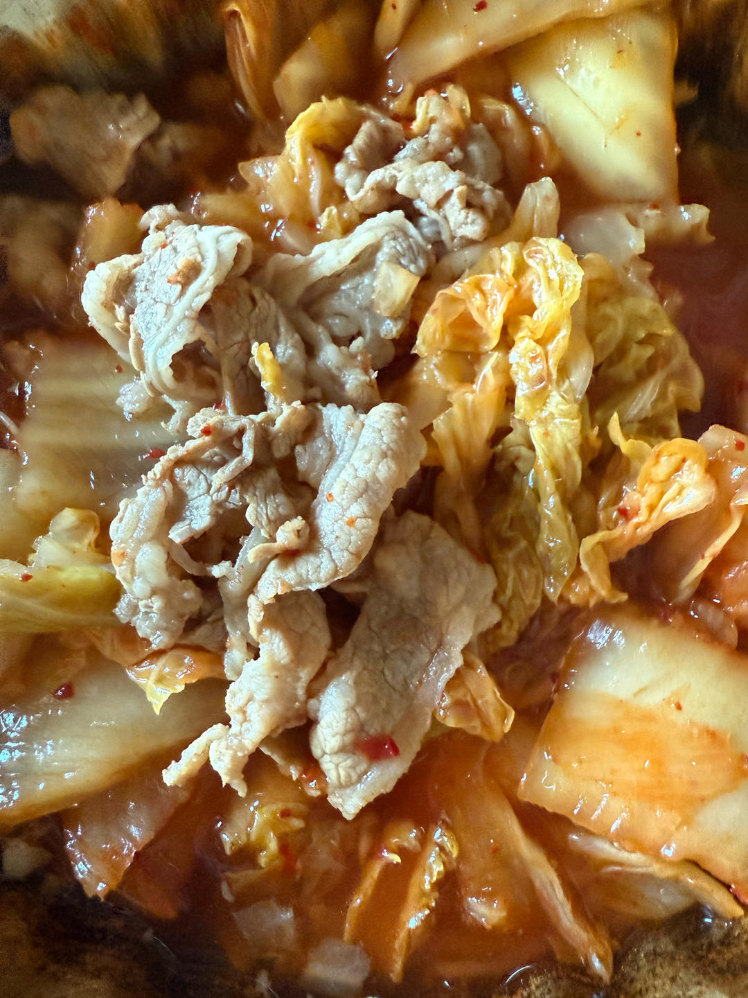 五分钟快手菜-肥牛泡菜锅