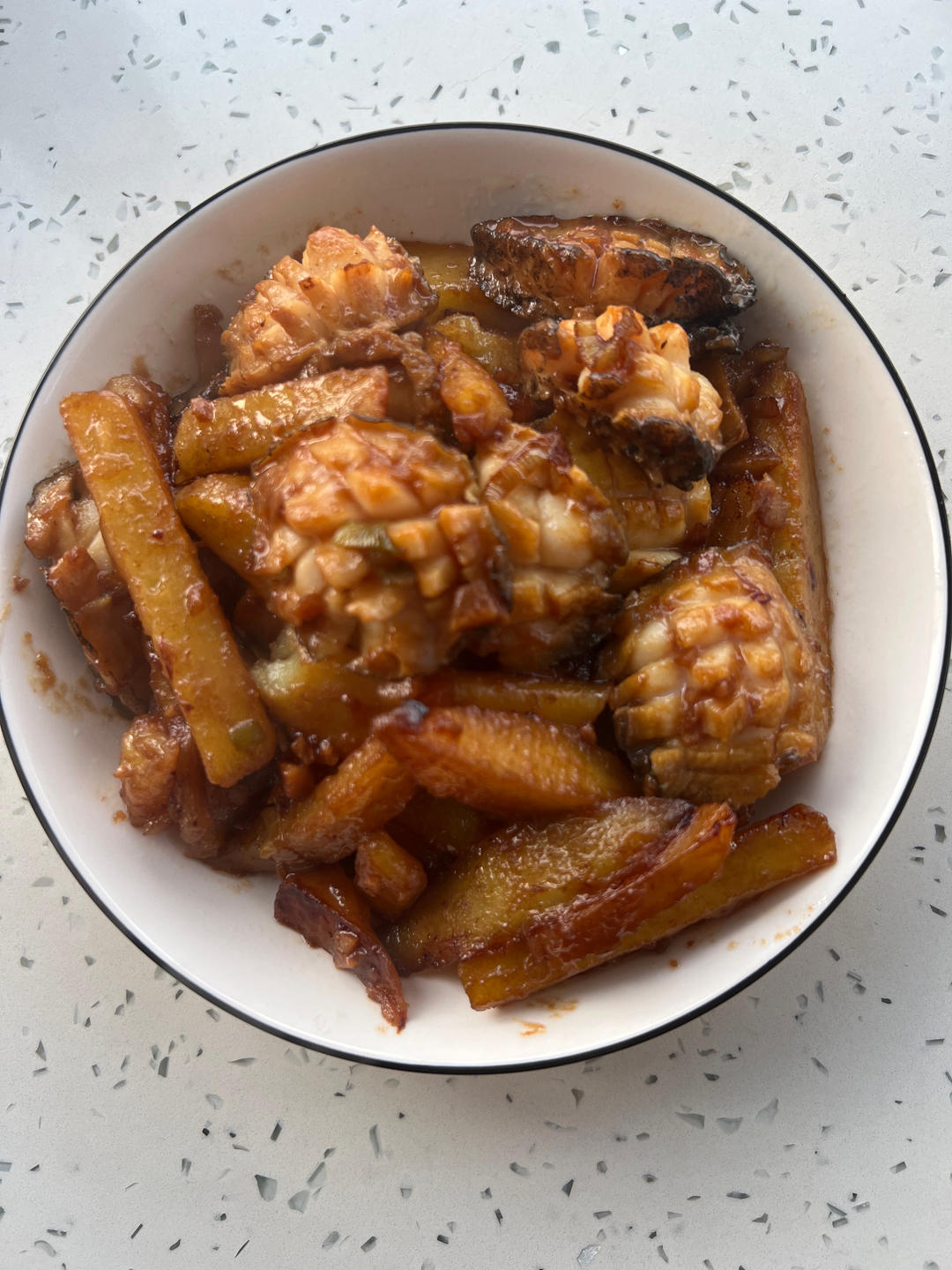 鲍鱼炖土豆