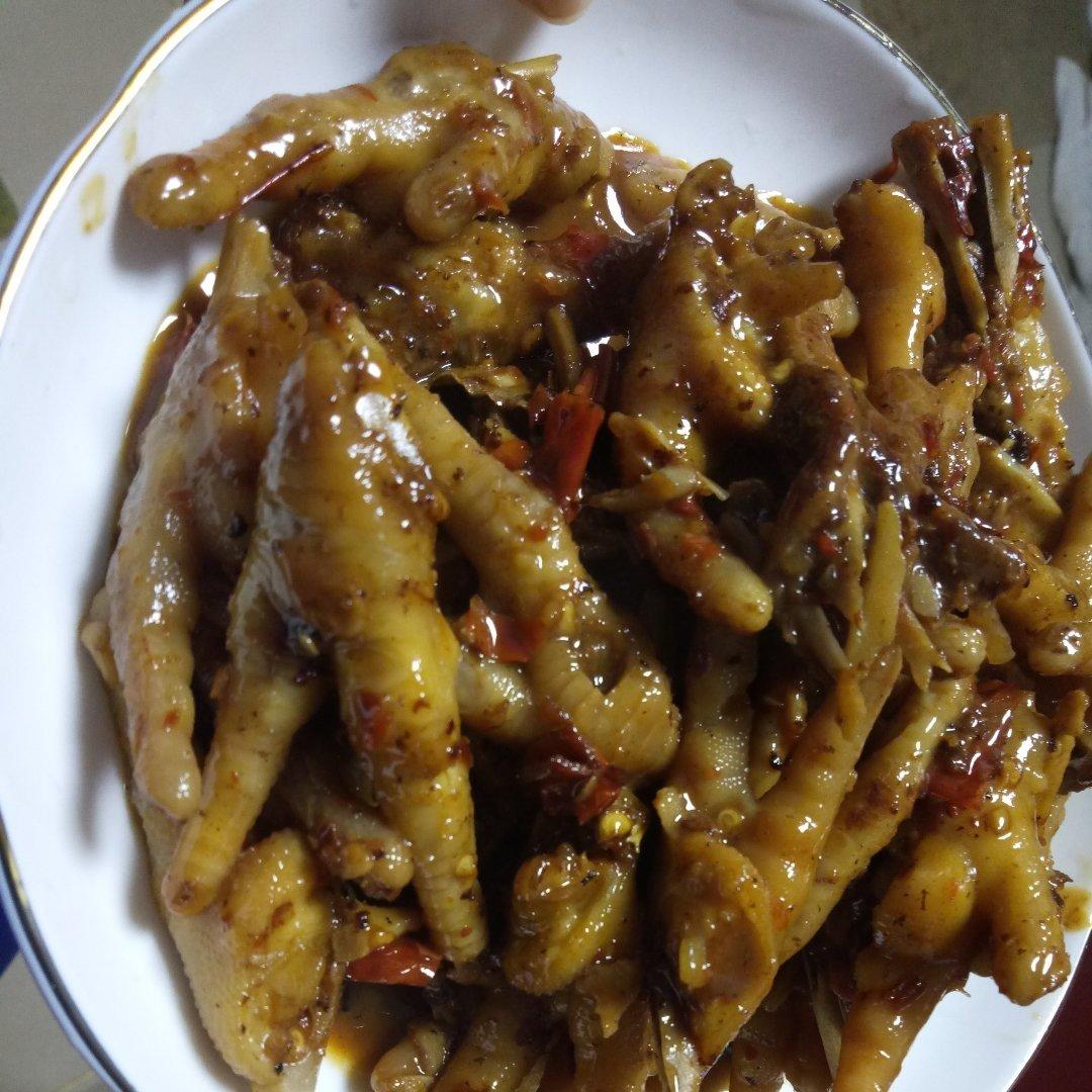 下酒鸡爪