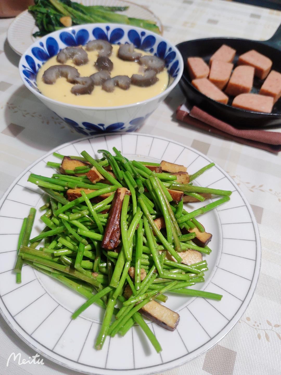芦蒿炒香干