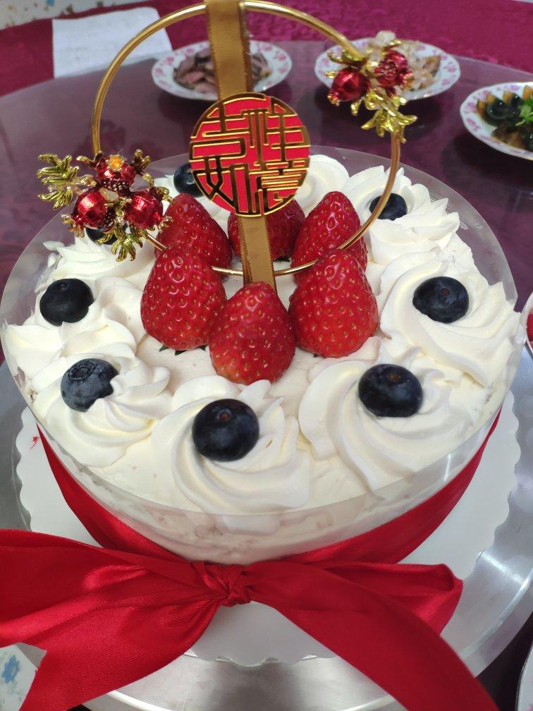 戚风蛋糕（不回缩，裱花打底首选）