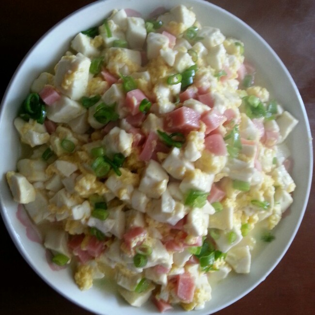 蛋包豆腐丁