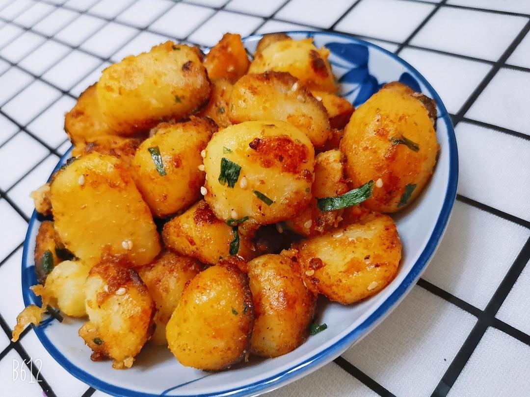 红烧马铃薯香煎土豆红烧土豆块