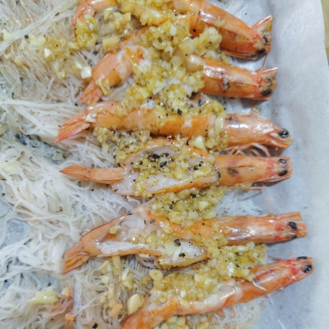 黄油蒜蓉焗大虾