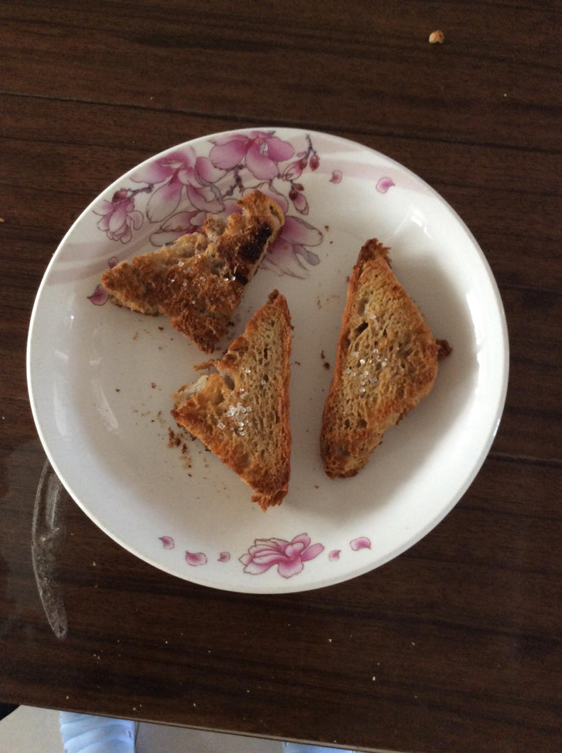 下午茶小食--蜂蜜吐司角