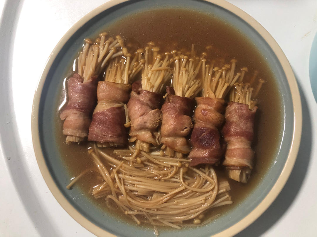 金针菇培根卷