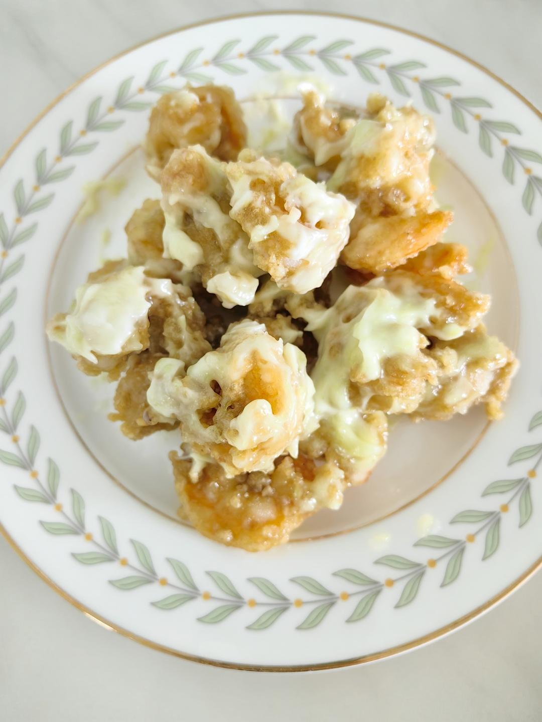 柏悦平替版芥末虾球