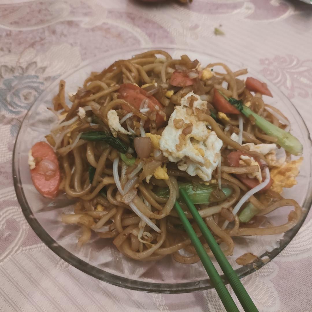 🍜最简单最好吃的家常炒面