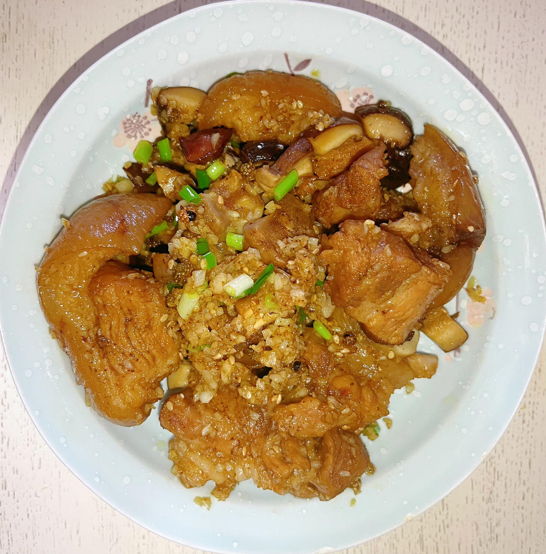 蒜香孜然猪蹄