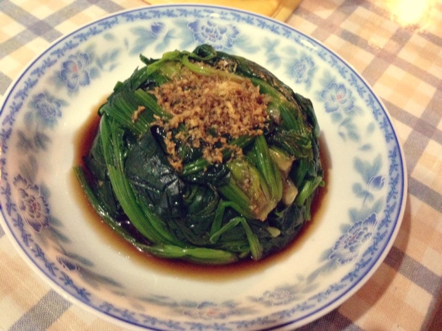 姜汁菠菜