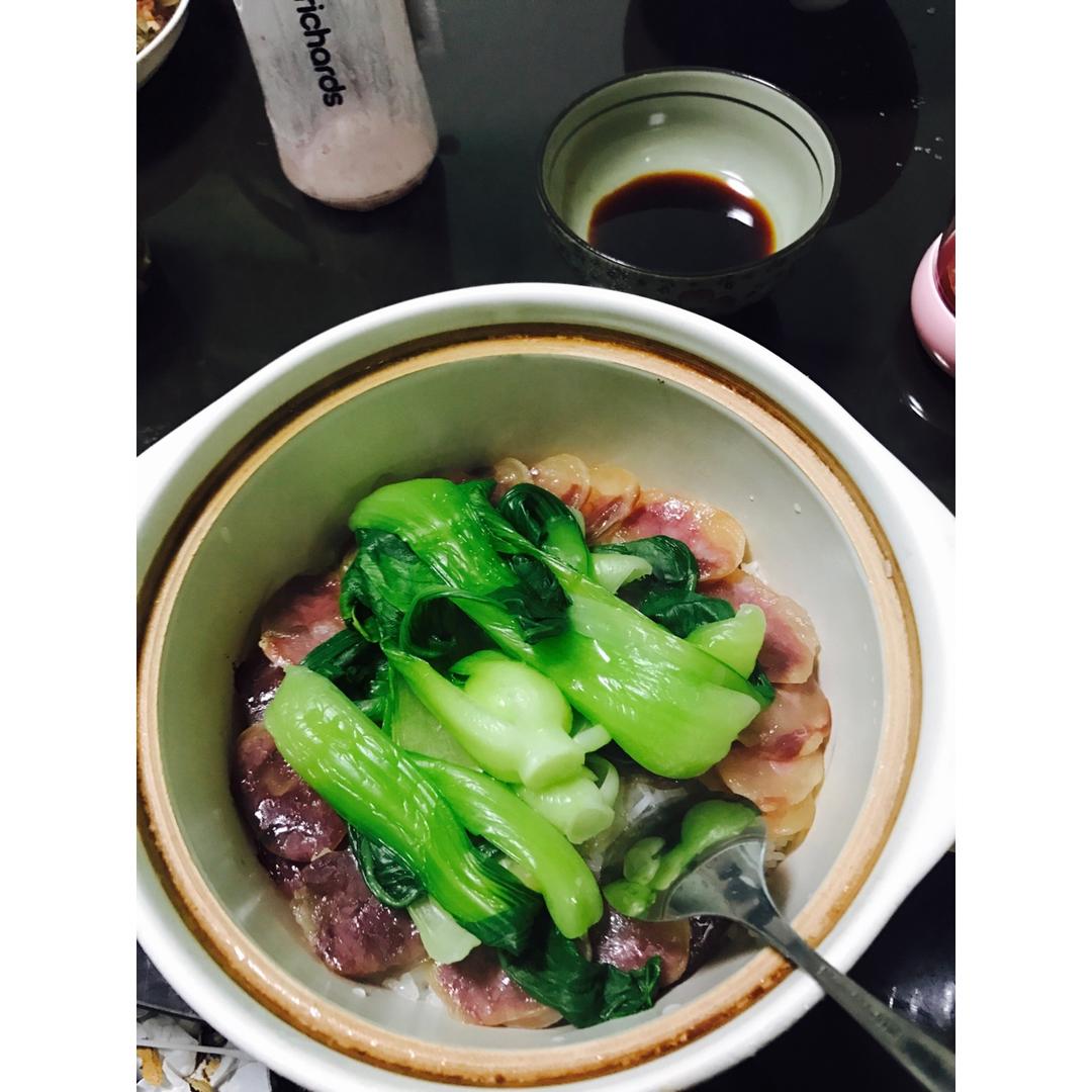 砂锅腊味饭