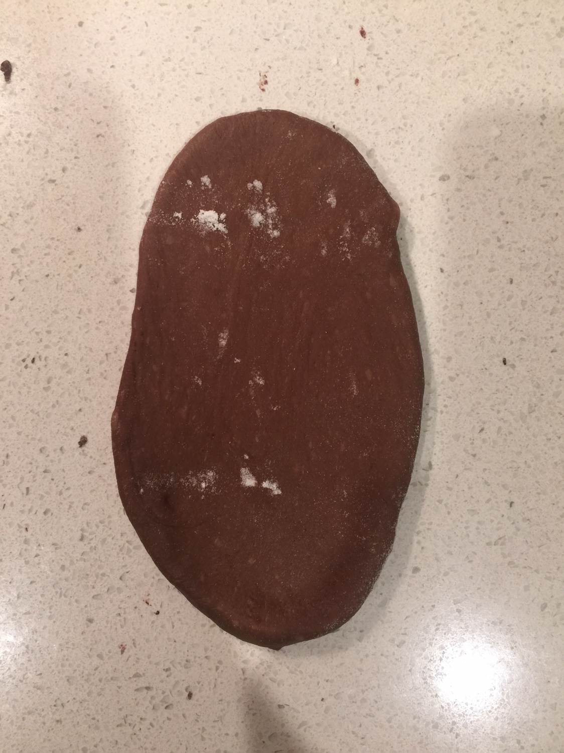 天然酵种面包11:  巧克力心的做法 步骤2