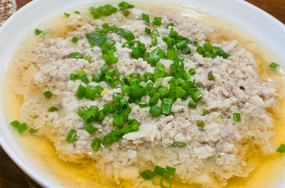 老少皆宜、鲜香味美蒸莲藕肉饼