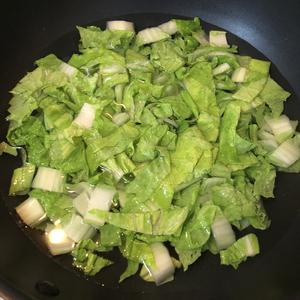 炝拌小白菜的做法 步骤1