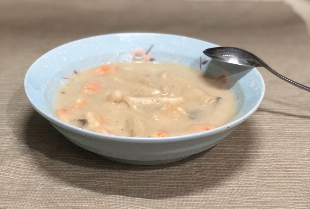 奶油蘑菇汤（完美比例版）