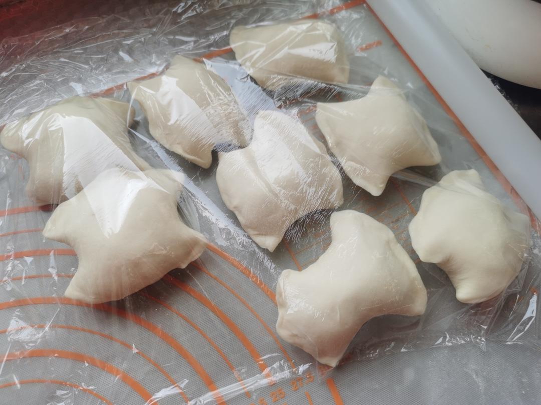外酥里软 层次分明的发面油酥小糖饼的做法 步骤8