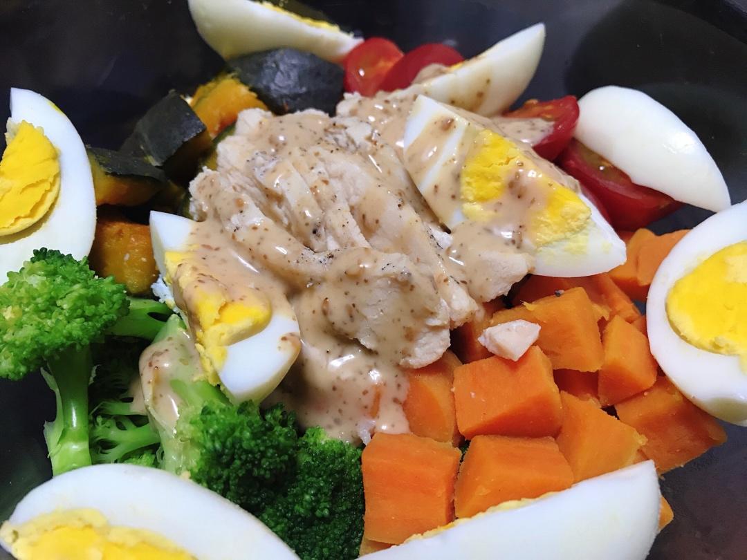藜麦鸡胸肉沙拉|低卡路里高蛋白