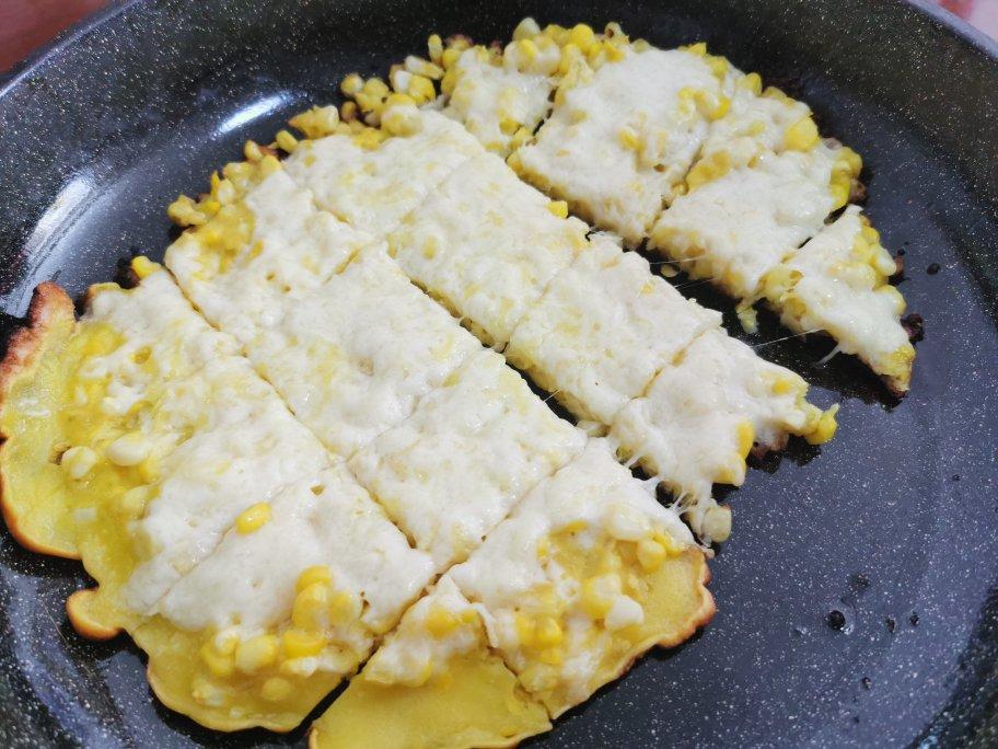 黄金芝士玉米饼