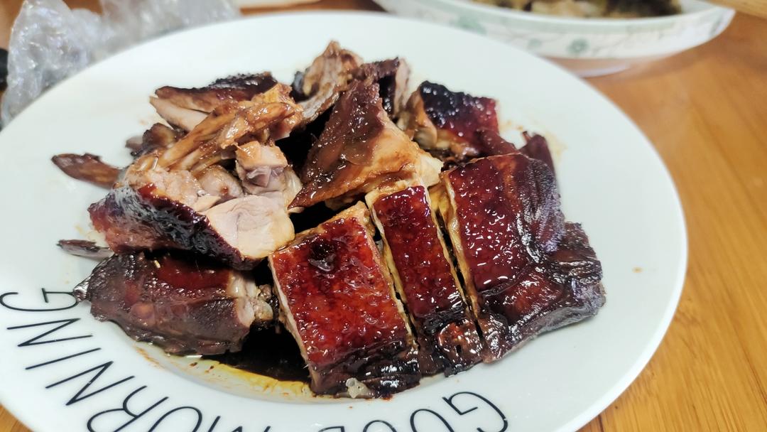 简单易做又好吃的豉油鸭（也叫三杯鸭)