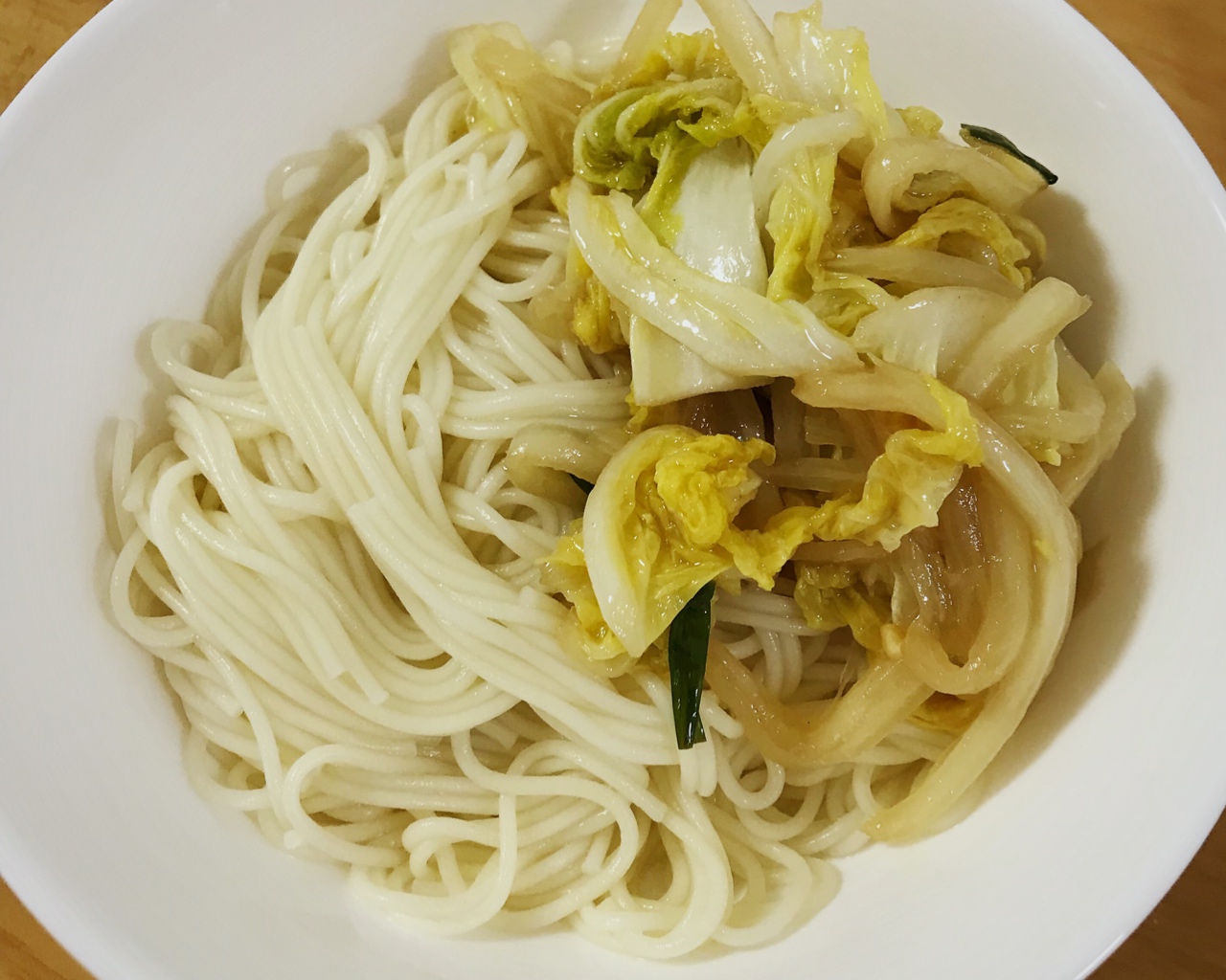 二人食～炝炒白菜拌面🍜的做法