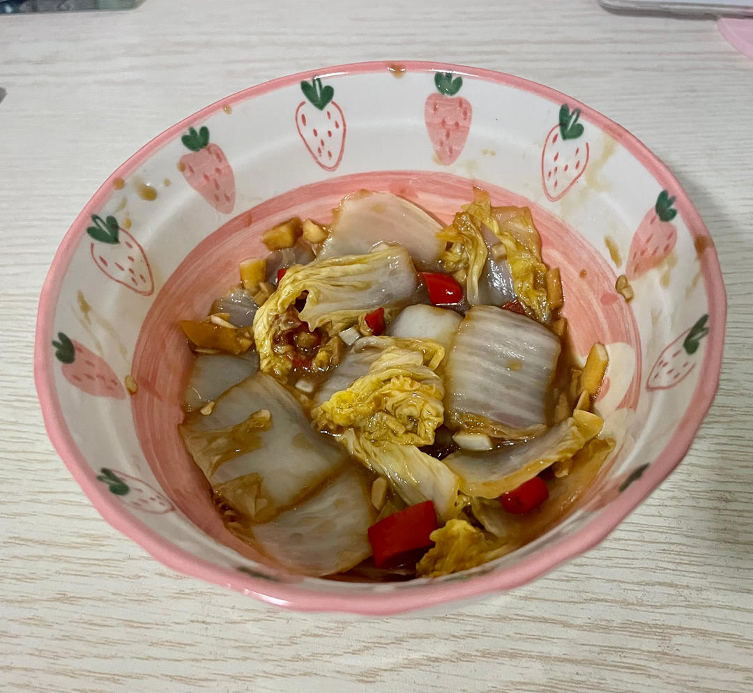 爆下饭的酸辣白菜（零难度）