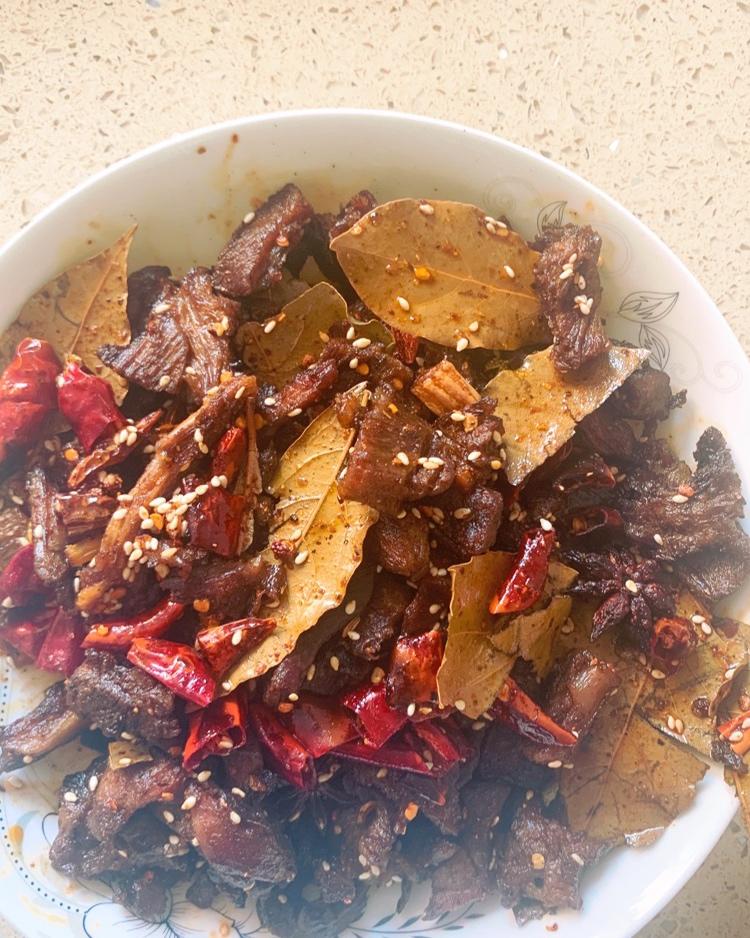 川味麻辣牛肉干