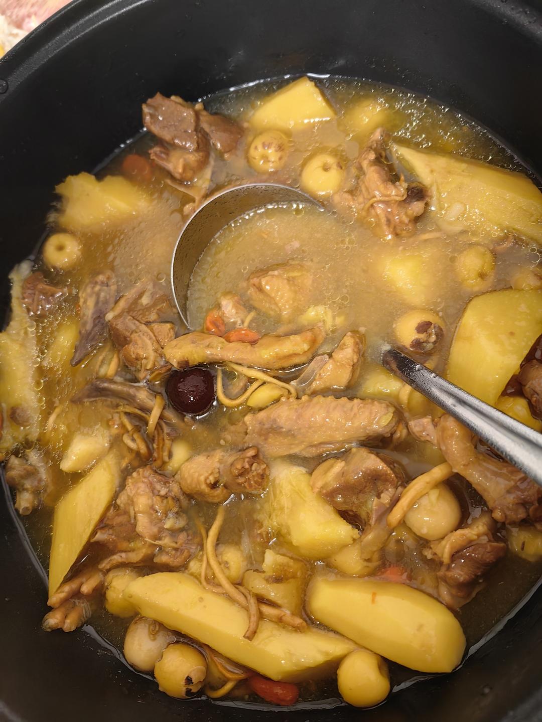 山药鸽子汤（补血益气健脾胃）
