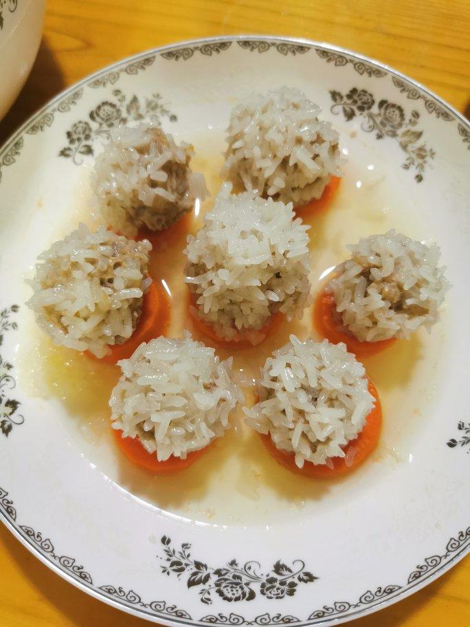 蒸糯米丸子
