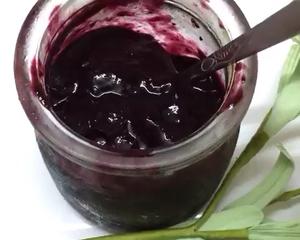 蓝莓果酱（蓝莓膏）超详细教会你判断果酱熬好的五个方法的做法 步骤54