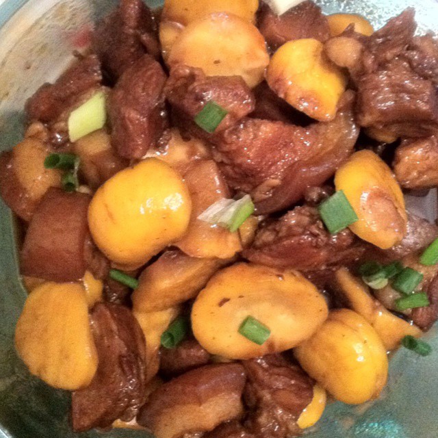 板栗烧肉