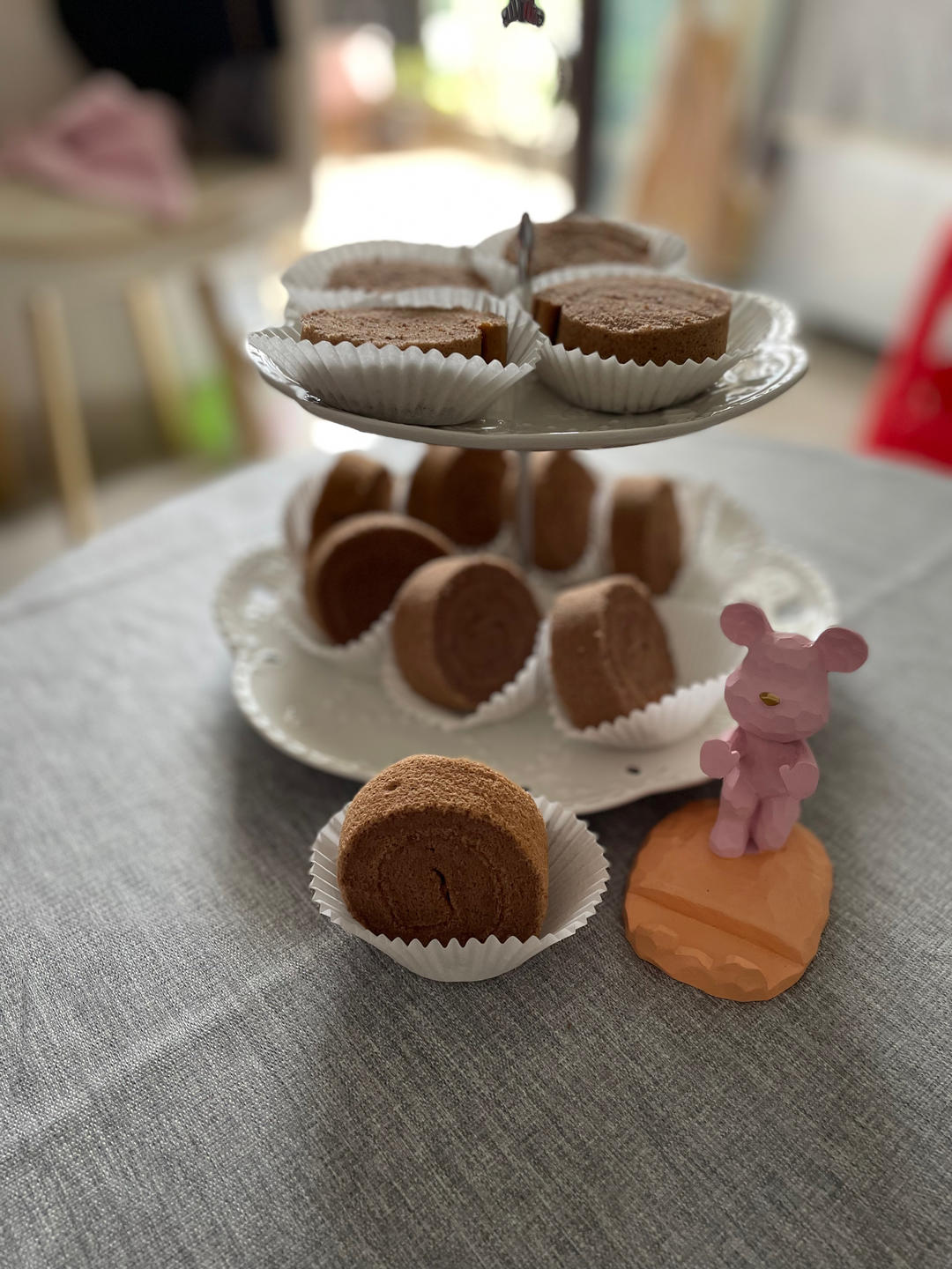 完美抹茶蜜豆蛋糕卷