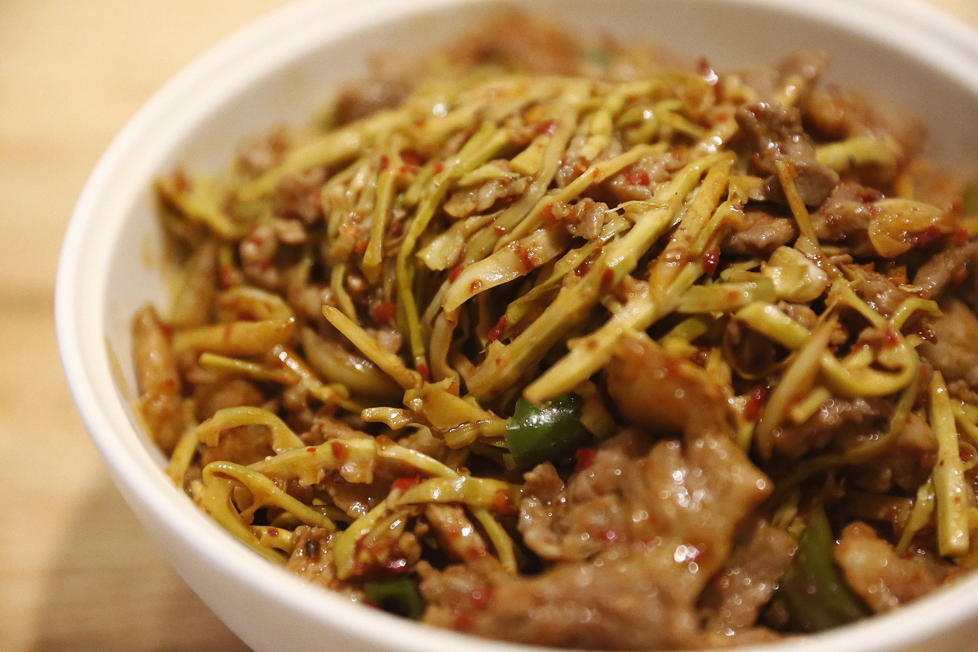 竹笋炒肉zui嫩的炒肉做法的做法
