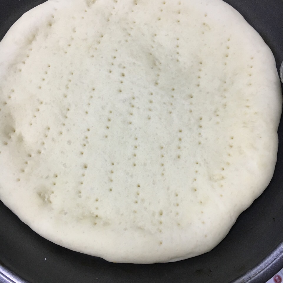 八寸披萨饼皮（四个）制作