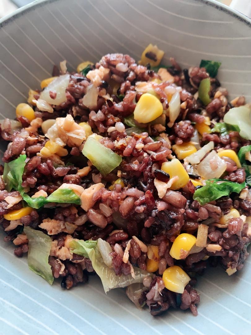 三文鱼炒饭