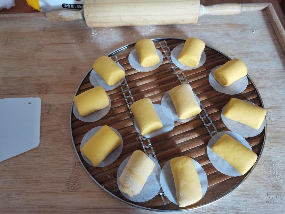 南瓜牛奶刀切馒头