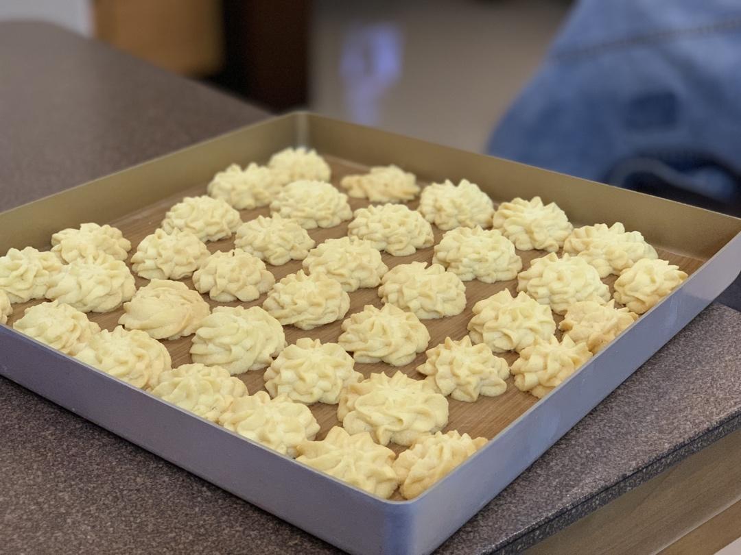 零失败花纹超级立体的黄油曲奇